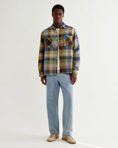 Whiting And Multicolour Pike Check Overshirt
