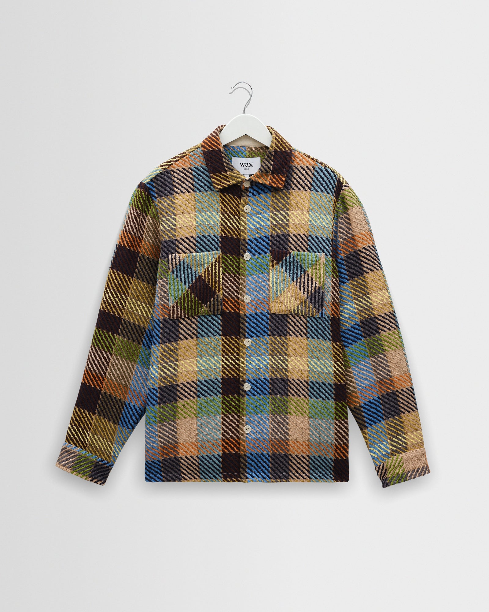 Whiting And Multicolour Pike Check Overshirt