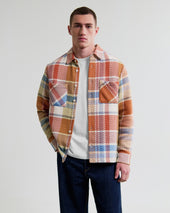 Whiting Multicolour Pastel Bude Check Overshirt