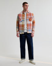 Whiting Multicolour Pastel Bude Check Overshirt