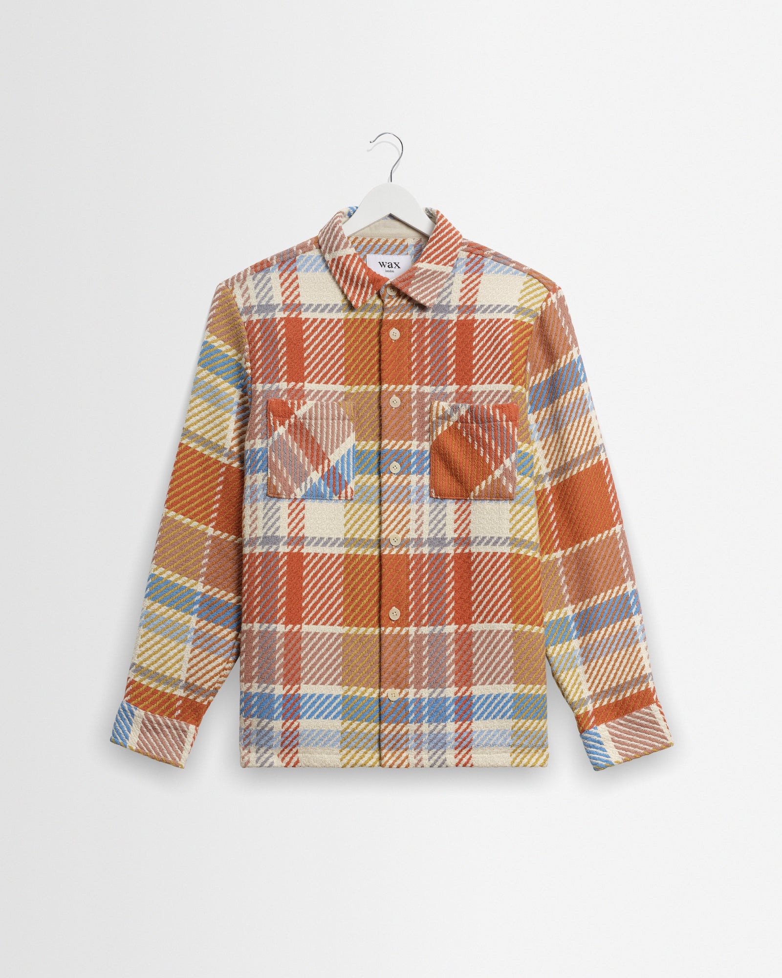 Whiting Multicolour Pastel Bude Check Overshirt