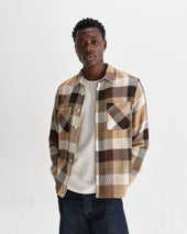 Whiting Natural And Pike Check Overshirt