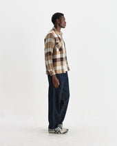 Whiting Natural And Pike Check Overshirt