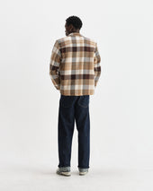 Whiting Natural And Pike Check Overshirt