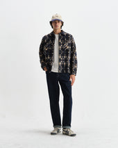 Whiting Natural And Glitch Check Overshirt