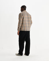 Whiting Natural Houndstooth Weave Overshirt