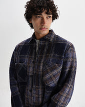 Whiting Wool Check Overshirt