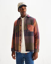 Whiting And Multicolour Tempo Check Overshirt