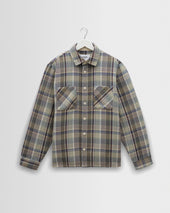 Whiting - Blue And Green Basket Weave Overshirt