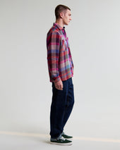 Whiting Pink And Multicolour Pike Check Overshirt