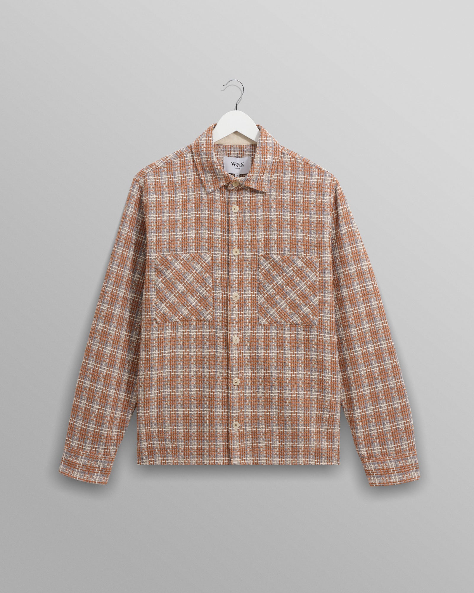 Whiting And Multicolour Ladder Check Overshirt