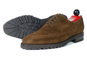 Whittier Dark Brown Suede Clearance