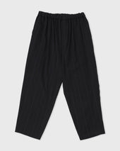 WIDE EASY PANTS, STRIPE