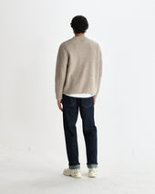 Wilde Natural Donegal Wool Crewneck