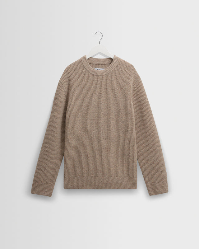 Wilde - Natural Donegal Wool Crewneck
