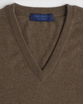 Wildebeest V Neck Cashmere Slipover
