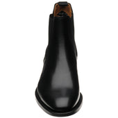 Wildsmith Model 170 mens rubber-soled Chelsea boots in black calf