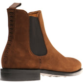 Wildsmith Model 170 mens rubber-soled Chelsea boots in tobacco suede