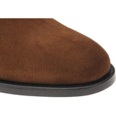 Wildsmith Model 170 mens rubber-soled Chelsea boots in tobacco suede