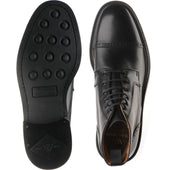 Wildsmith Model 18 mens rubber-soled boots in black calf