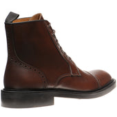 Wildsmith Model 18 mens rubber-soled boots in cognac calf