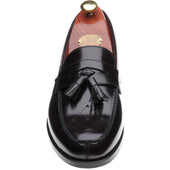 Wildsmith Model 27 mens tasselled loafers in burgundy polished