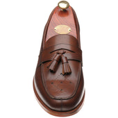 Wildsmith Model 27 mens tasselled loafers in cognac calf