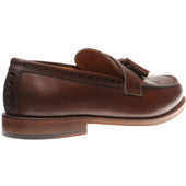 Wildsmith Model 27 mens tasselled loafers in cognac calf