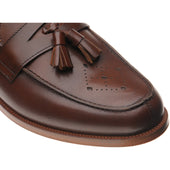 Wildsmith Model 27 mens tasselled loafers in cognac calf
