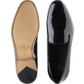 Wildsmith Model 2 mens house shoes in black patent