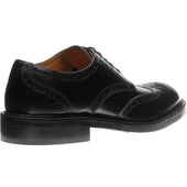 Wildsmith Model 39 mens brogues in black polished