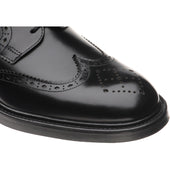 Wildsmith Model 39 mens brogues in black polished