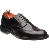 Wildsmith Model 39 mens brogues in burgundy polished