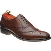 Wildsmith Model 42 mens brogues in cognac calf