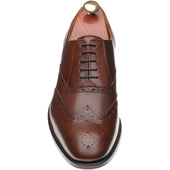 Wildsmith Model 42 mens brogues in cognac calf