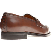 Wildsmith Model 51 mens rubber-soled loafers in cognac calf