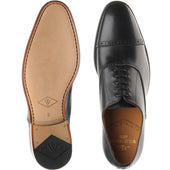 Wildsmith Model 65 mens semi-brogues in black calf