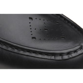 Wildsmith Model 68 mens rubber-soled Derby shoes in black calf