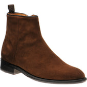 Wildsmith Model 70 mens Chelsea boots in tobacco suede (second)