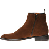 Wildsmith Model 70 mens Chelsea boots in tobacco suede