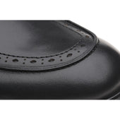 Wildsmith Model 74 mens rubber-soled Derby shoes in black calf