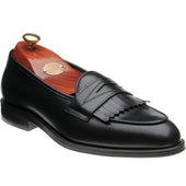Wildsmith Model 8 mens loafers in black calf