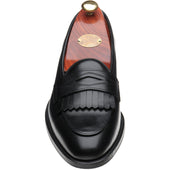 Wildsmith Model 8 mens loafers in black calf