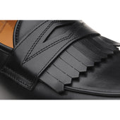 Wildsmith Model 8 mens loafers in black calf