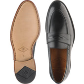 Wildsmith Model 98 mens loafers in black calf