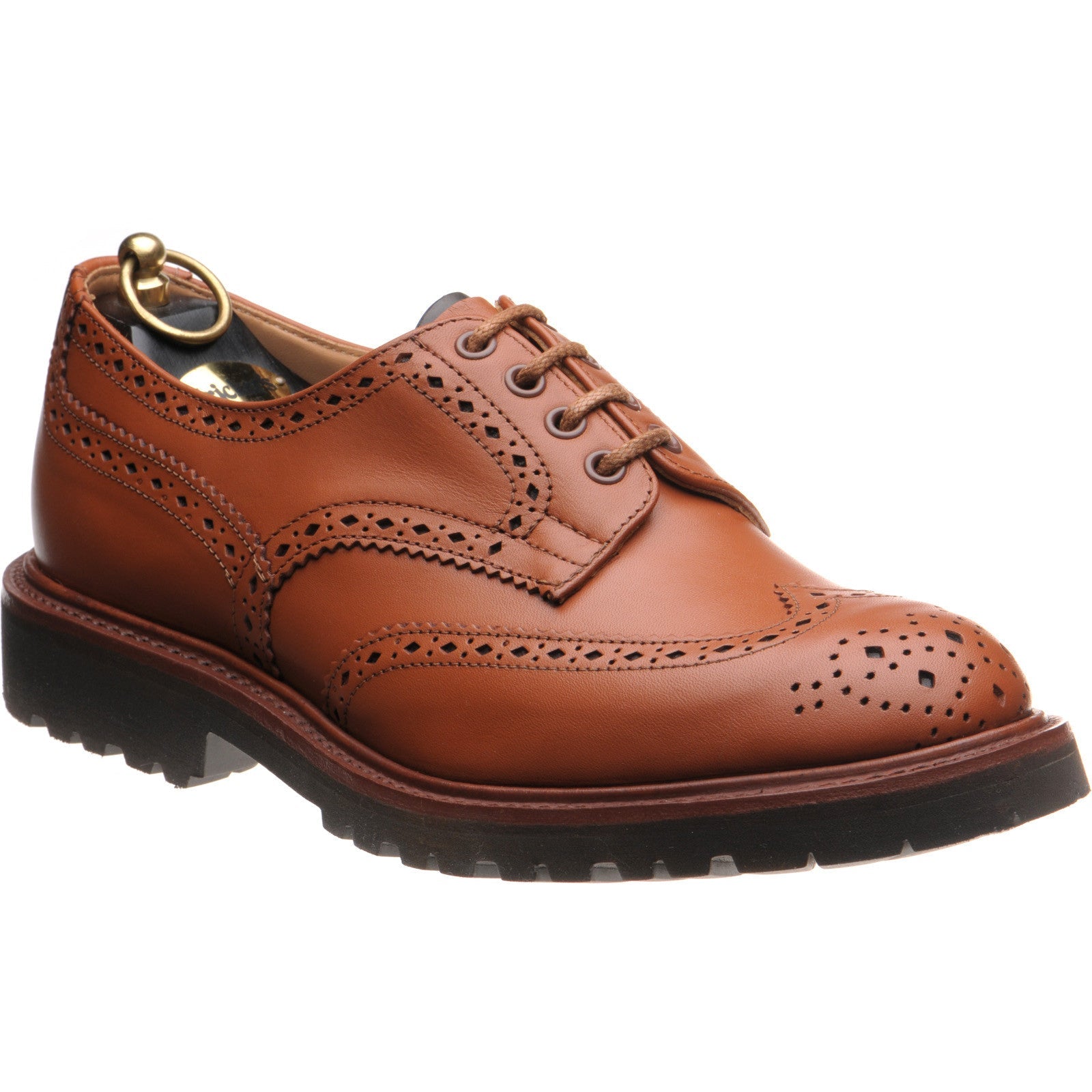Wildsmith Wildsmith Bourton LW mens rubber-soled brogues in c-shade gorse