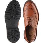 Wildsmith Wildsmith Bourton LW mens rubber-soled brogues in c-shade gorse