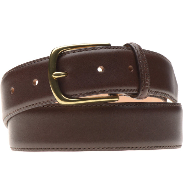 Wildsmith Calf Belt in dark brown