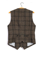 William Lapel Waistcoat Checkered