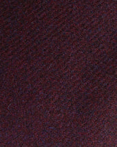 Damson Twill Wool Flat Cap